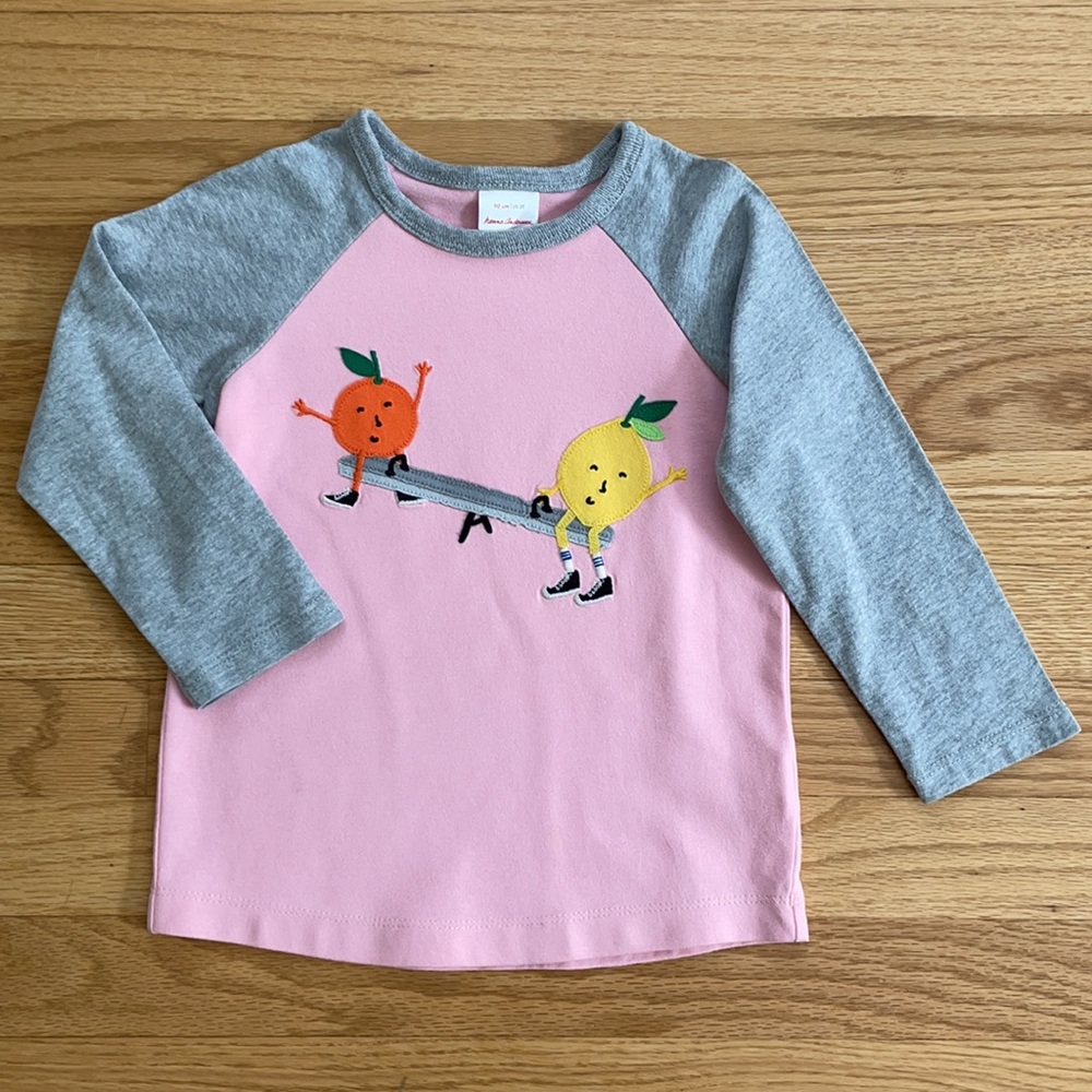 Hanna Anderson Soft Tee with Appliqué - Picture 2 of 7